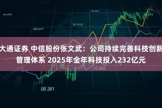 大通证券 中信股份张文武：公司持续完善科技创新管理体系 2025年全年科技投入232亿元
